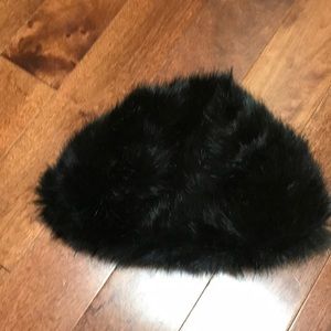 Black Fur Hat